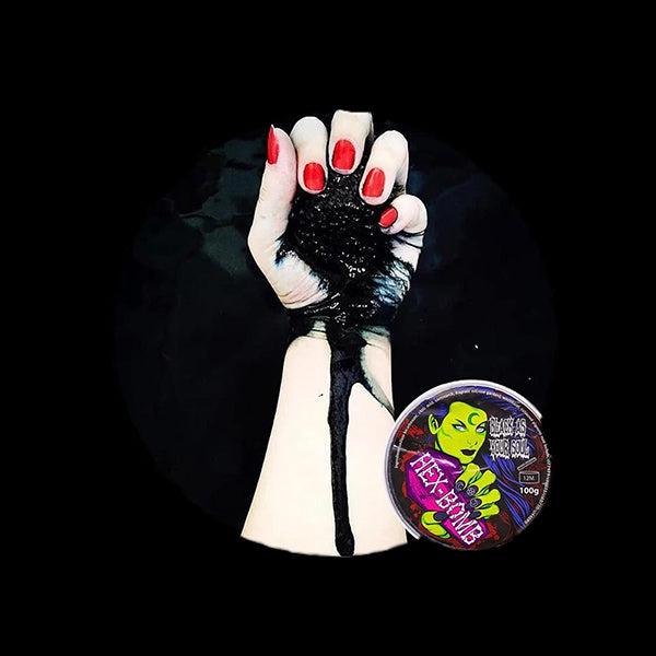 Hexbomb Black As Your Soul bath bomb