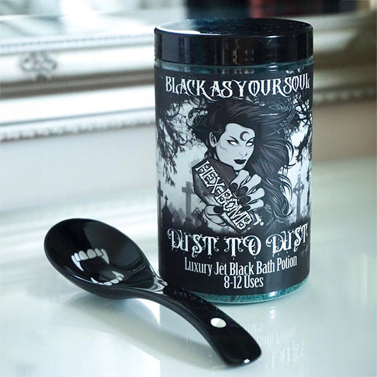Hexbomb Dust To Dust: Black As Your Soul bath potion