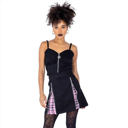 Heartless Peekaboo mini skirt