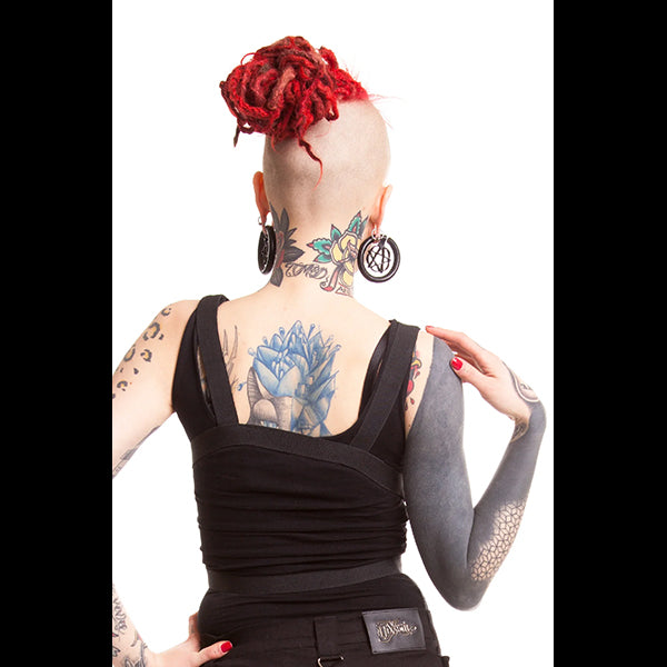 Heartless Pentagram chest harness