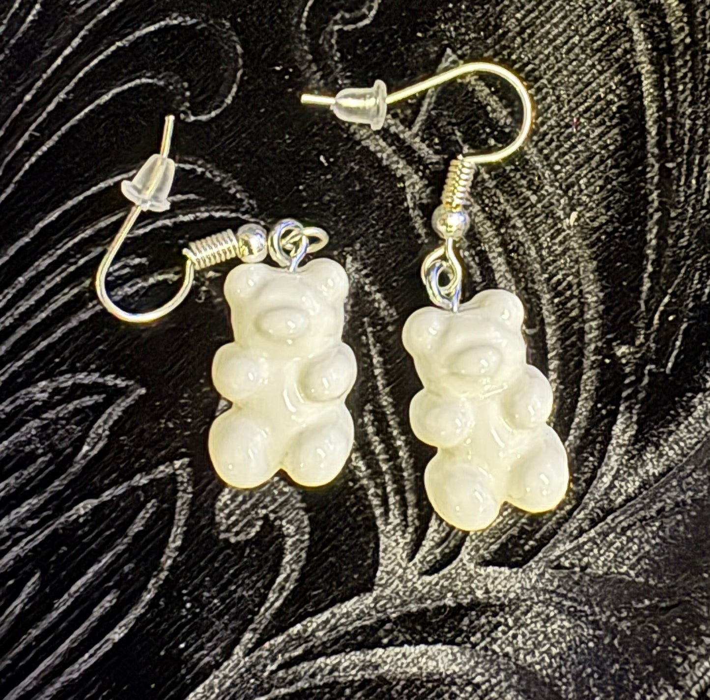 Blacbutterflies jelly baby earrings