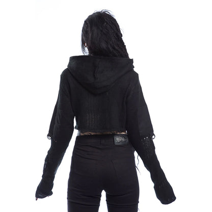 Chemical Black CV bolero top