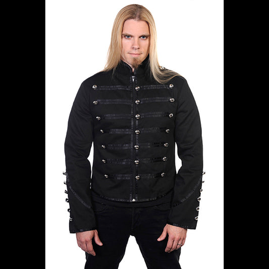 Banned Military Drummer black jacket
