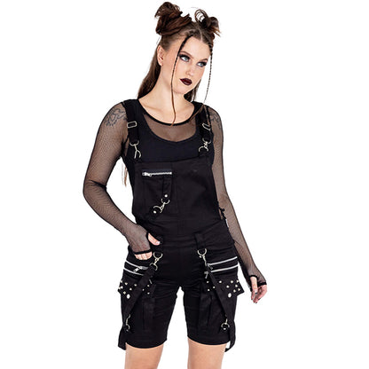 Chemical Black Trinity dungarees