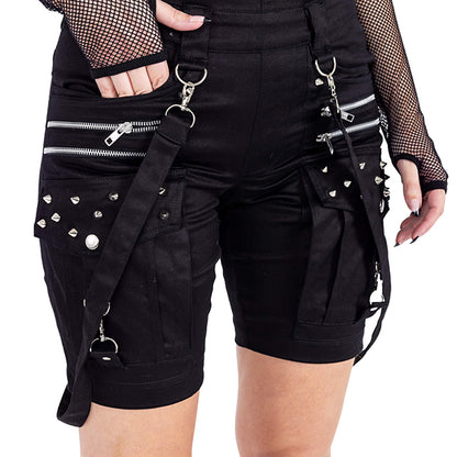 Chemical Black Trinity dungarees
