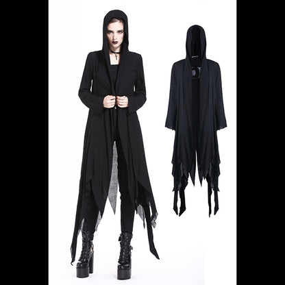 Dark In Love 'Maan' hooded tunic cardigan