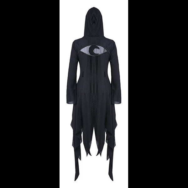 Dark In Love 'Maan' hooded tunic cardigan