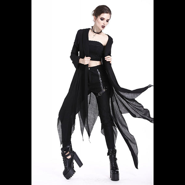 Dark In Love 'Maan' hooded tunic cardigan