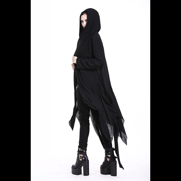Dark In Love 'Maan' hooded tunic cardigan