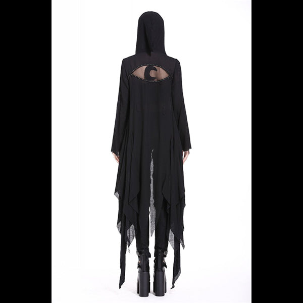 Dark In Love 'Maan' hooded tunic cardigan