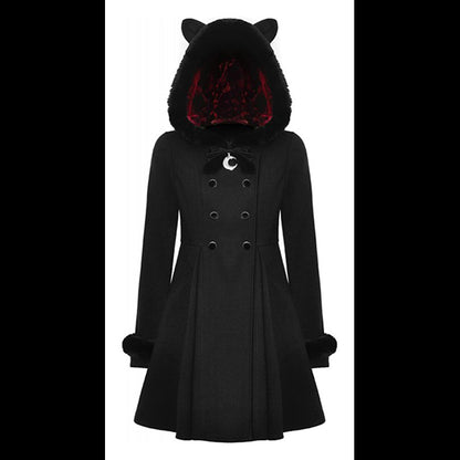 Dark In Love 'Nekomimi' Cat Ears hooded coat