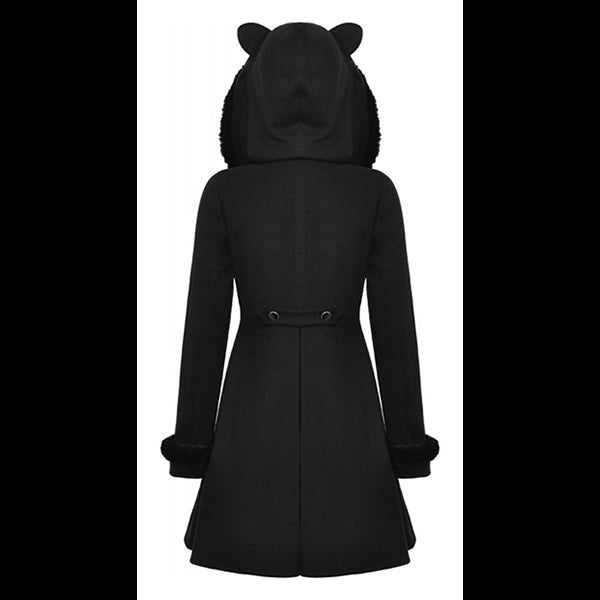 Dark In Love 'Nekomimi' Cat Ears hooded coat