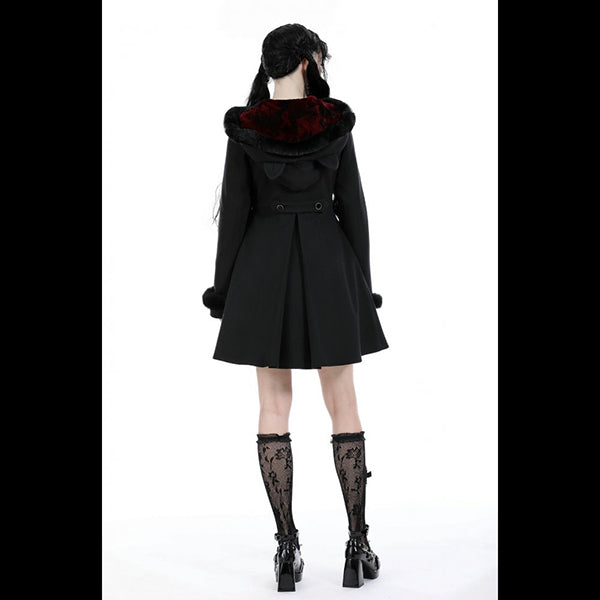 Dark In Love 'Nekomimi' Cat Ears hooded coat