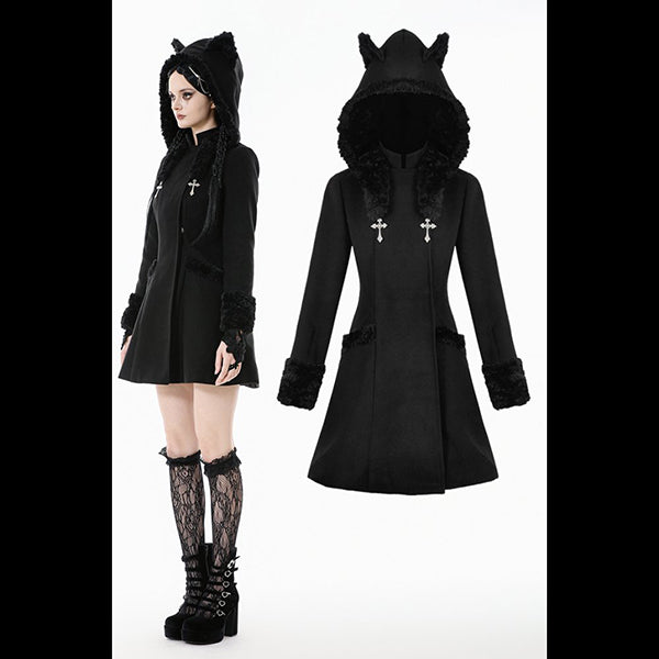 Dark In Love ' Cantrix'  Cute Cat Ears hoodie