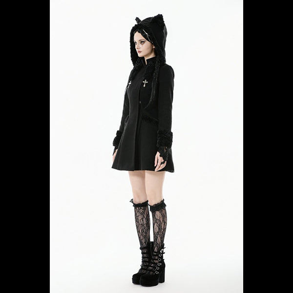 Dark In Love ' Cantrix'  Cute Cat Ears hoodie