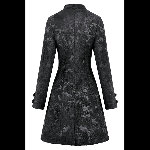 Dark In Love ' Venefica'  Gothic Jacquard Velvet coat