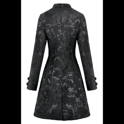 Dark In Love ' Venefica'  Gothic Jacquard Velvet coat