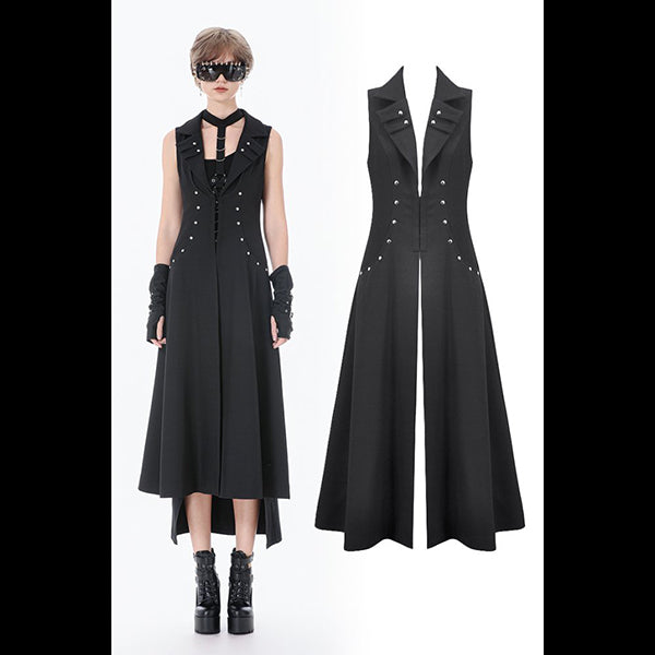 Dark In Love 'Xylia' fitted coat/gilet