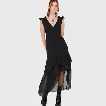 Killstar Misty Hollow midi dress