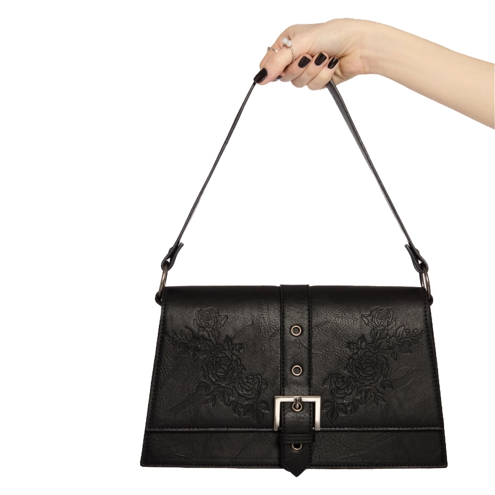 Killstar Devil's Darling debossed handbag