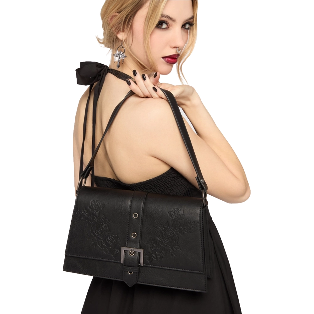 Killstar Devil's Darling debossed handbag