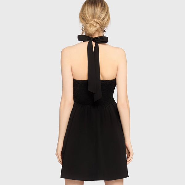 Killstar Devil's Darling halter neck mini dress
