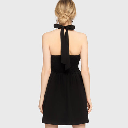 Killstar Devil's Darling halter neck mini dress