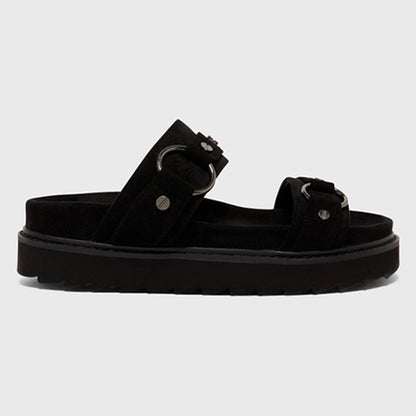 Killstar Obsidian Night Flat Sandal