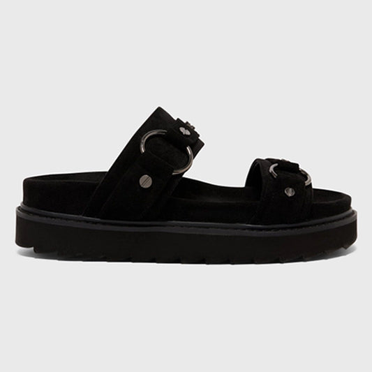Killstar Obsidian Night Flat Sandal
