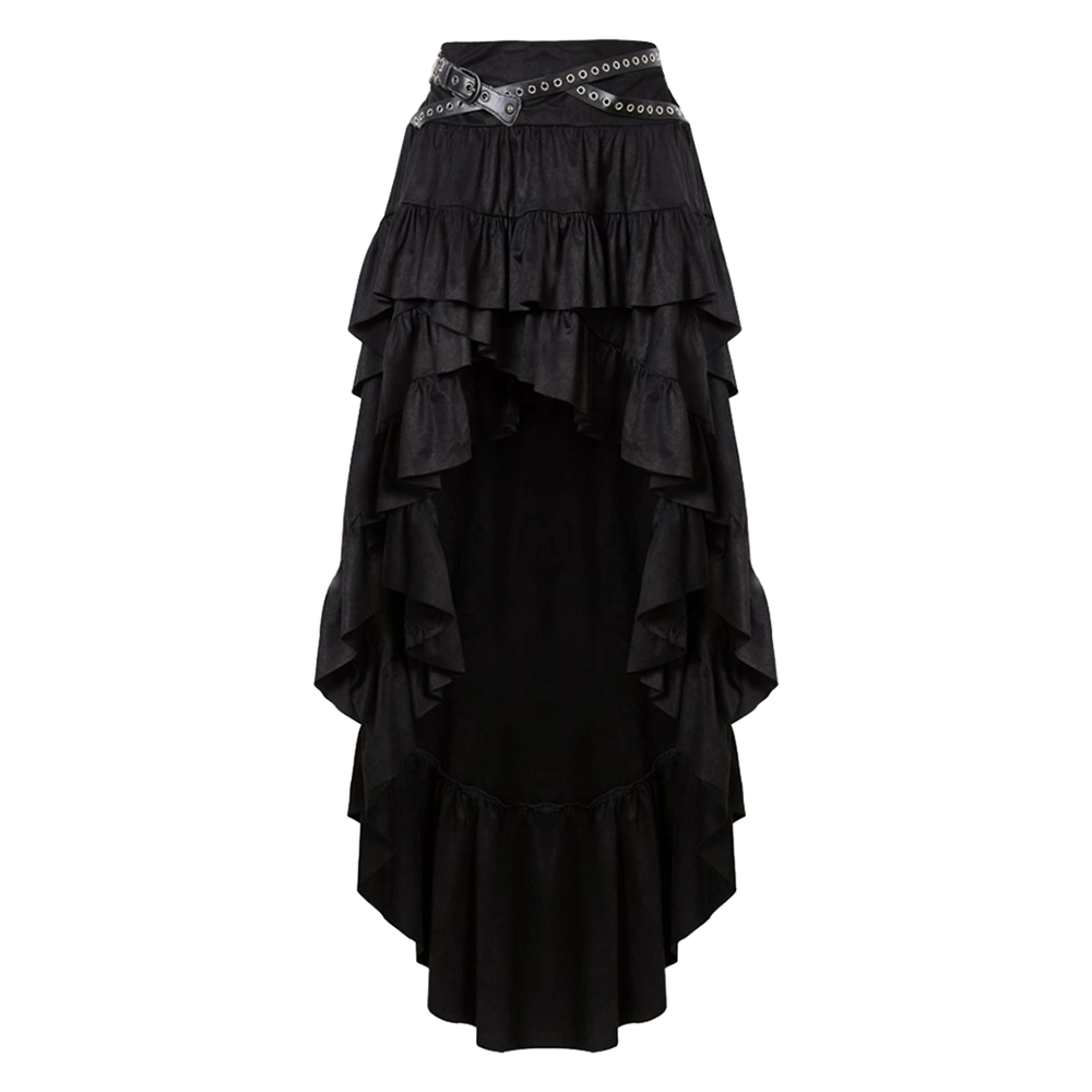Dark In Love Lucina hi-lo skirt