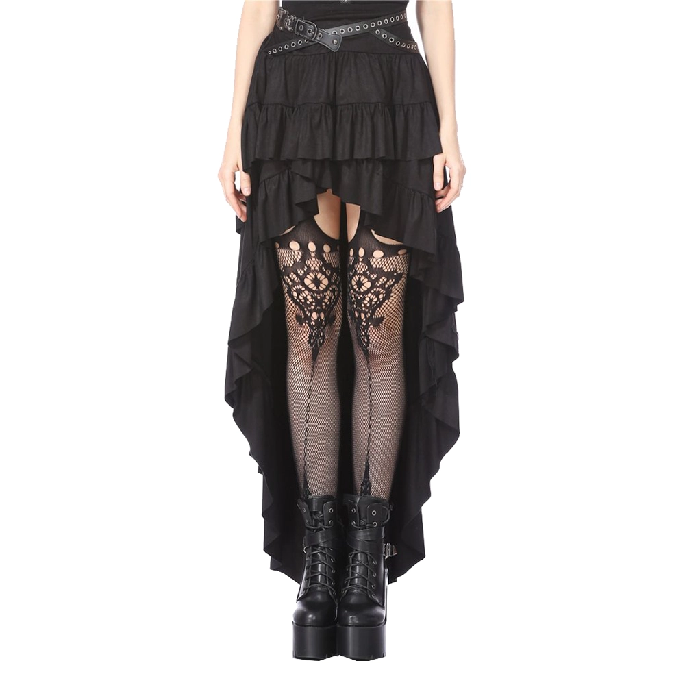 Dark In Love Lucina hi-lo skirt