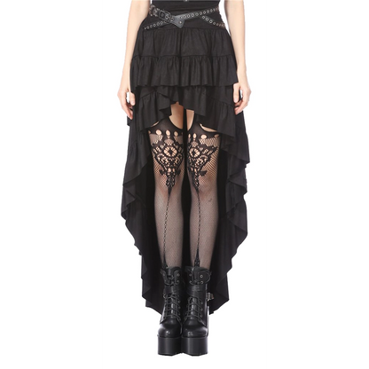 Dark In Love Lucina hi-lo skirt
