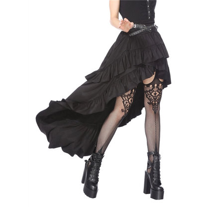 Dark In Love Lucina hi-lo skirt