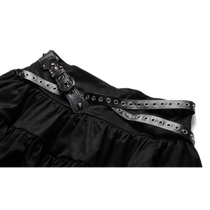 Dark In Love Lucina hi-lo skirt