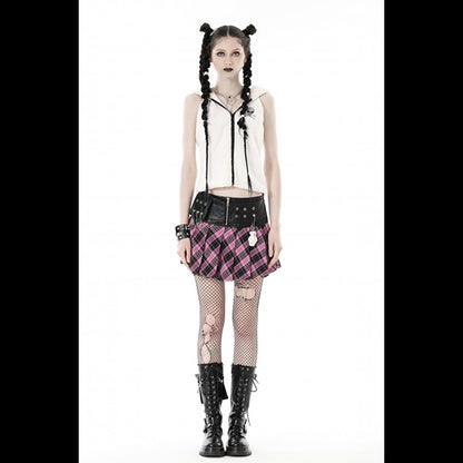 Dark In Love 'Rosabel' mini skirt with bear
