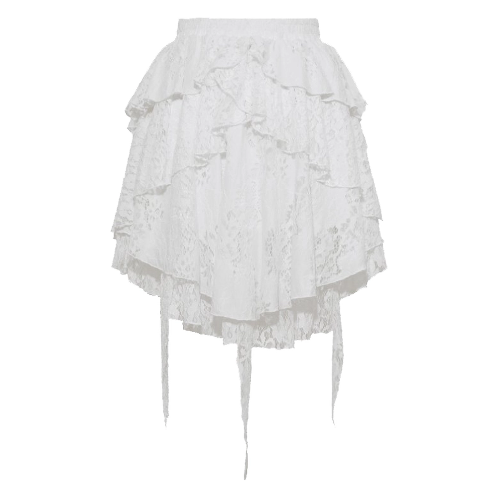 Dark In Love Tansy irregular mini skirt