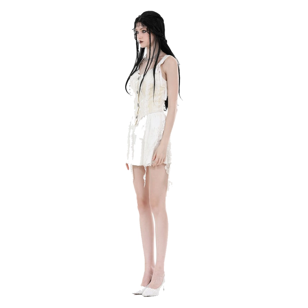 Dark In Love Tansy irregular mini skirt