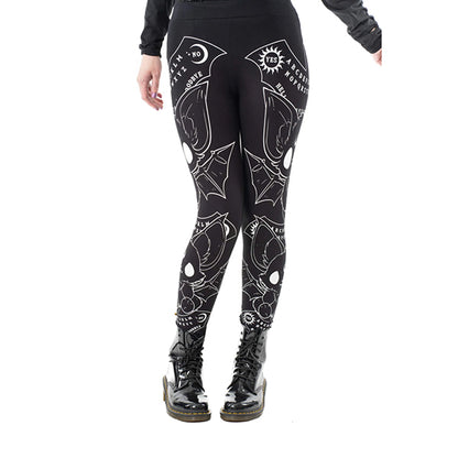 Cupcake Cult Ouija Bats leggings