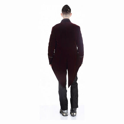 Pentagramme Gothique Bordeaux tailcoat (red)