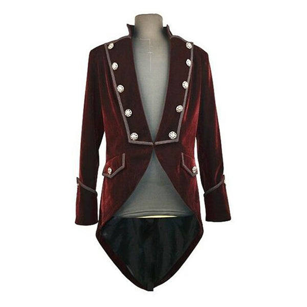 Pentagramme Gothique Bordeaux tailcoat (red)