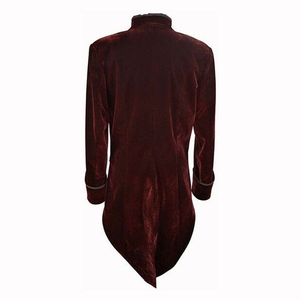 Pentagramme Gothique Bordeaux tailcoat (red)