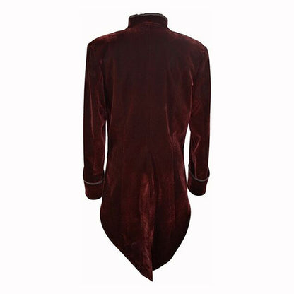 Pentagramme Gothique Bordeaux tailcoat (red)