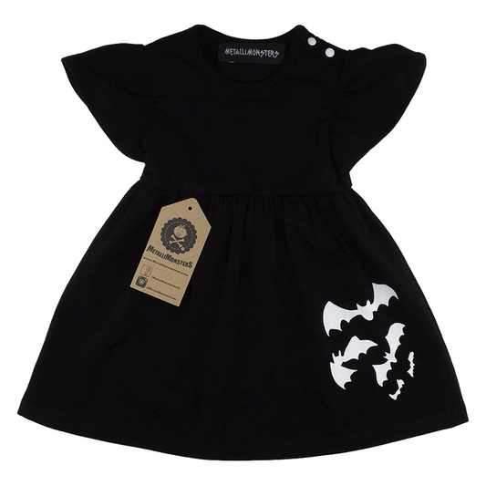 Metallimonsters Bats little black dress
