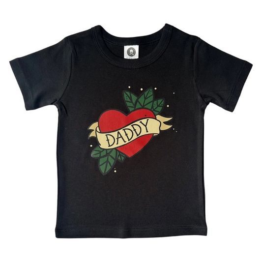 Metallimonsters Daddy Heart T-Shirt