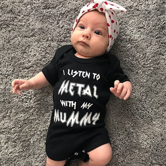 Metallimonsters I listen to Metal with my Mummy vest