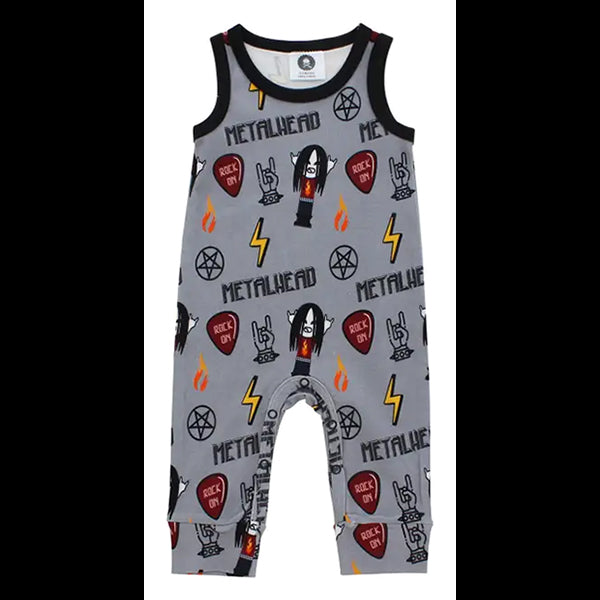 Metallimonsters Metalhead baby romper