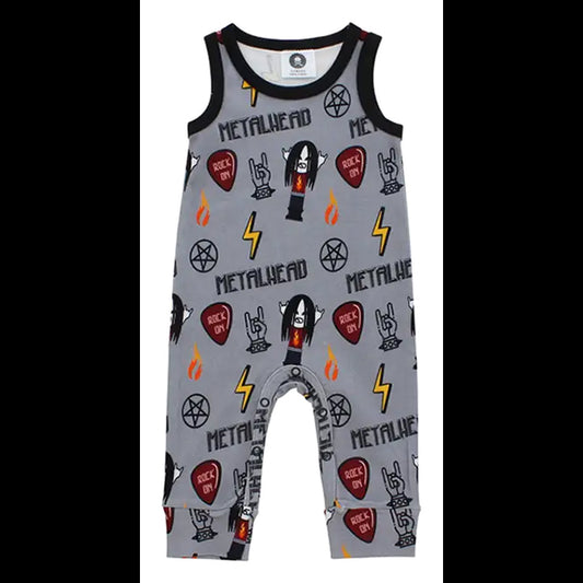 Metallimonsters Metalhead baby romper