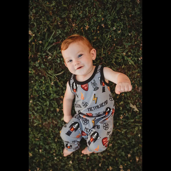 Metallimonsters Metalhead baby romper