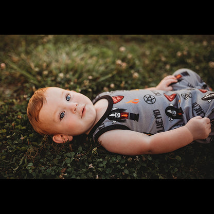 Metallimonsters Metalhead baby romper