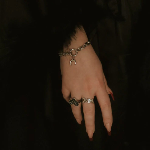 Mysticum Luna Selene Crescent Moon bracelet